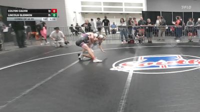 113 lbs Consi Of 64 #1 - Colten Calvin, TN vs Lincoln Glennon, PA