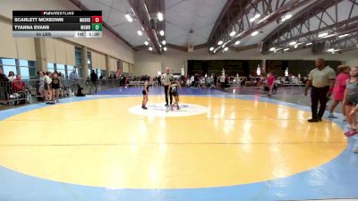 55 lbs Final - Scarlett McKeown, Lady Assassins vs Tyanna Evans, MGW Coral Cuties