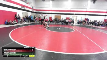 100 lbs Round 3 - Brigham Seid, Pleasant Hill Youth Wrestling vs Tristan Smith, Pleasant Hill Youth Wrestling