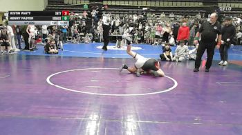 97 lbs Rr Rnd 7 - Justin Waitt, Smitty's Barn - MSC vs Henry Paster, RedNose Wrestling School - MSC