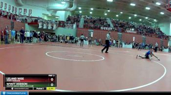 145 lbs Cons. Round 1 - Leland Wise, Perry Meridian vs Wyatt Hodson, Center Grove Wrestling Club