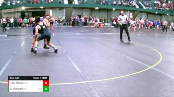 125 lbs Cons. Semi - Massey Odiotti, Northwestern vs Caden Horwath, Michigan