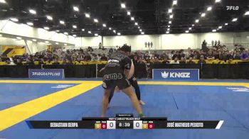 José Matheus Peixoto vs Sebastian Rodriguez 2025 World IBJJF Jiu-Jitsu No-Gi Championship
