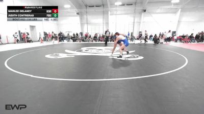 110 lbs Rr Rnd 1 - Marlee Delaney, Newkirk Girls vs Judith Contreras, Ponca City LadyCat Wrestling