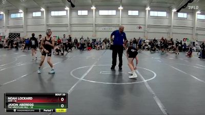 105 lbs Round 8 (10 Team) - Noah Lockard, OMP vs Jaxon Aberegg, The Wrestling Mill