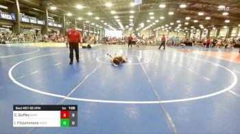 120 lbs Rr Rnd 2 - Cameron Guffey, Superior Elite vs Ian Fitzsimmons, Muddawg Wrestling Club