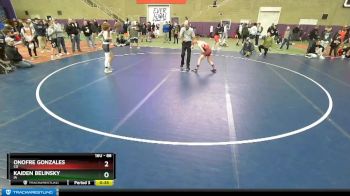 94 lbs 3rd Place Match - William Du Chemin, WI vs Layne Martin, MI