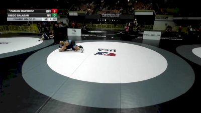 285 lbs Champ. Rd Of 32 - Fabian Martinez, G-Style Wrestling Club vs Diego Salazar, PRIDE Wrestling Club