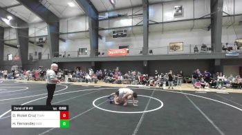 106 lbs Consi Of 8 #2 - Declan Rickel Cruz, Team Aggression vs Hayden Fernandez, Independent