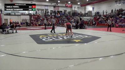 115 lbs Semifinal - Marlee Thompson, Eagle Grove vs Amelia Terrill, Iowa City High