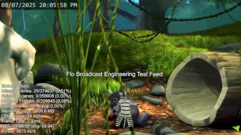 Replay: Warehouse TVU to 301_ENC_2 - 2025 NGSP Test 8/7/25 | Aug 7 @ 7 PM