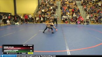 70 10U Champ. Round 1 - Eddie Sylva, Black Hills Wrestling Academy vs Harrison Corbin, Immortal Athletics WC