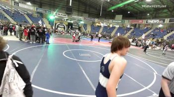 137 lbs Round Of 16 - Dominic Gonzales, Brighton WC vs Logan Mertens, Matpac WC