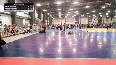 95 lbs Round Of 32 - Drew Telesky, NY vs Pietro Velardi, NJ