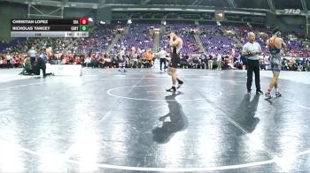 149 lbs Semis (4 Team) - Christian Lopez, Embry-Riddle (Ariz.) vs Nicholas Yancey, Campbellsville (Ky.)