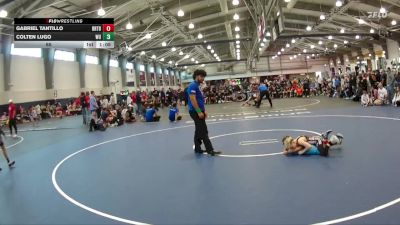 65 lbs Round 2 (4 Team) - Gabriel Tantillo, Baton Rouge Training Center - (B) vs Colten Lugo, Warrior Up