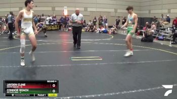 130 lbs Round 4 (6 Team) - Connor Roach, MO Outlaws vs Jayden Cline, Death Squad