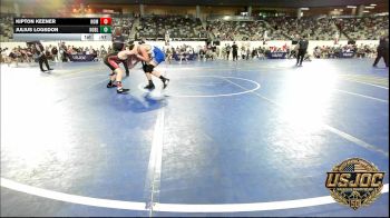 130 lbs Rr Rnd 3 - Kipton Keener, Team Nomad vs Julius Logsdon, Noble Takedown Club