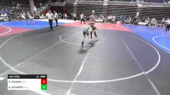 82 lbs 5th Place - Aj Cavazos, Colorado Natives vs Kale Schaeffer, Ruis Wr Ac