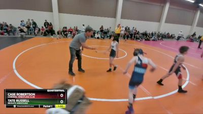 59 lbs Quarterfinal - Tate Russell, ReZults Wrestling vs Case Robertson, Cardinal Wrestling Club