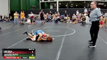 84 lbs Round 7 (8 Team) - Anthony Butch, Wrecking Crew vs Lee Delia, Elite Squeeze