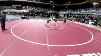 6A 114 lbs Cons. Round 2 - Hailey Miranda, Cypress Creek vs Stephanie Lopez, Katy Mayde Creek