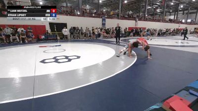 61 kg Cons. Sub-quarters - Liam Neitzel, Jackrabbit Wrestling Club vs Ethan Lipsey, Regional Training Center South