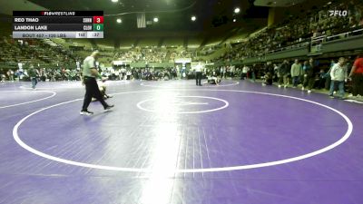 120 lbs Consi Of 16 #2 - Reo Thao, Sunnyside vs Landon Lake, Clovis