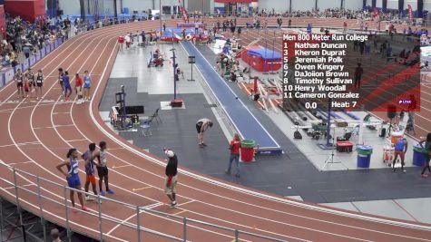 Men's 800m, Finals 7