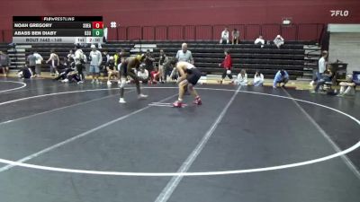 149 lbs Cons. Round 4 - Noah Gregory, Southeastern vs Abass Ben Diaby, Kennesaw State