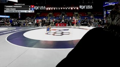 106 lbs Cons. Rd Of 16 - Dominic Pasquale, IL vs Erik Prado, NE
