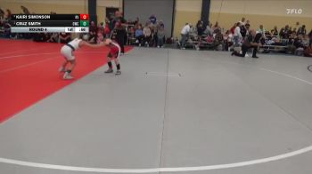 Round 4 - Cruz Smith, Outlaw Wrestling Club vs Kairi Simonson, Redwood Valley