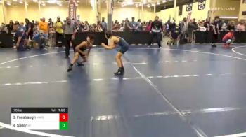 70 lbs Prelims - Dominic Farabaugh, Mars vs Rowan Slider, Mt. Lebanon