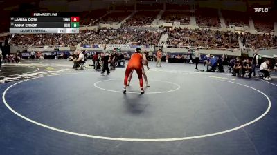 126-D1 Quarterfinal - Anna Ernst, Horizon vs Larisa Cota, Tucson High Magnet School