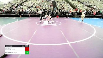 96-I lbs Quarterfinal - Matthew Miller, Cordoba Trained vs Mason Whitney, Mat Assassins