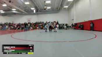 126 lbs Cons. Round 4 - Robert Ortiz, Fort Lupton vs Cole Strong, Thunderridge