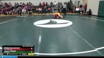 138 lbs 7th Place Match - Ryder Mclaughlin, East Limestone vs Trent Messer, Buckhorn