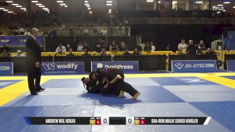 Sha-Ron Malik Xavier Kinsler vs Andrew Neil Roxas 2026 Pan Jiu Jitsu IBJJF Championship