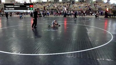 50 lbs Quarterfinal - Cameron Arnott, Seymour Youth Wrestling Club vs Eli Crowe, Grindhouse Wrestling