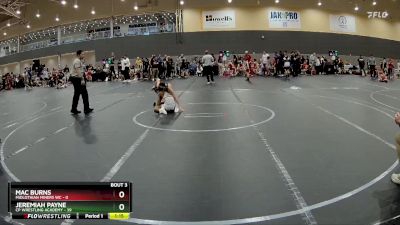 84 lbs Round 2 - Jeremiah Payne, CP Wrestling Academy vs Mac Burns, Midlothian Miners WC