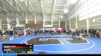 138 V Champ. Round 1 - Jd Davis, Pleasant Grove V vs Hayden Haase, Windsor V