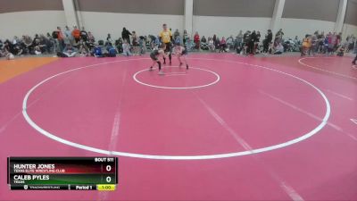 73-75 lbs Round 1 - Hunter Jones, Texas Elite Wrestling Club vs Caleb Pyles, Texas