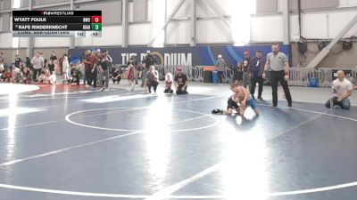 53 lbs Cons. Sub-quarters - Rafe Rinderknecht, Idaho vs Wyatt Foulk, Buzzsaw Wrestling Club