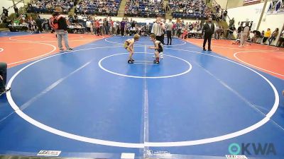 55 lbs Round Of 16 - Bohdi Scott, Salina Wrestling Club vs Liam Foster, Warner Eagles Youth Wrestling