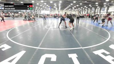 285 lbs Round Of 32 - Zack Knott, NC vs Taylor Dodd, ID