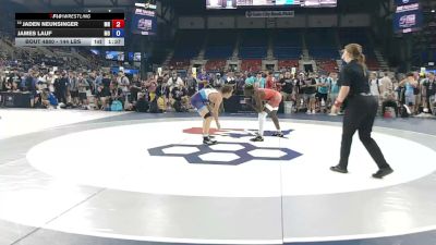 144 lbs Champ. Rd Of 64 - Jaden Neunsinger, Minnesota vs James Lauf, Missouri