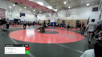 124 lbs Round Of 16 - Andre Gordon, Francis Lewis-PSAL vs Alexander James, Horace Mann School