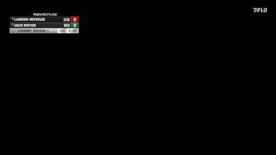 3A 285 lbs Champ. Round 1 - Lander Mitzkus, Clearwater Valley vs Jace Royer, West Side