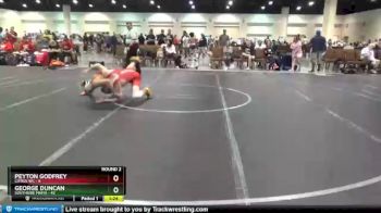 160 lbs Round 2 (8 Team) - George Duncan, Southside Mafia vs Peyton Godfrey, Citrus WC