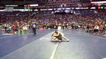 2A-165 lbs Cons. Semi - Jax Jensen, Winterset vs Lane Gudenkauf, West Delaware, Manchester